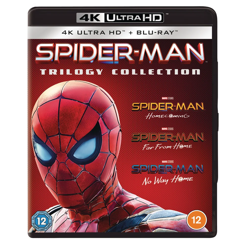 Spider-Man Triple: Home Coming, Far from Home & No Way Home - 4K Ultra HD (Includes Blu-ray) Image 1