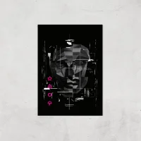 Squid Game Front Man Glitch Giclee Art Print