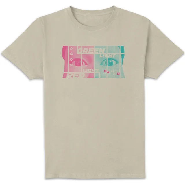 Squid Game Red Light Green Light Men's T-Shirt - Cream