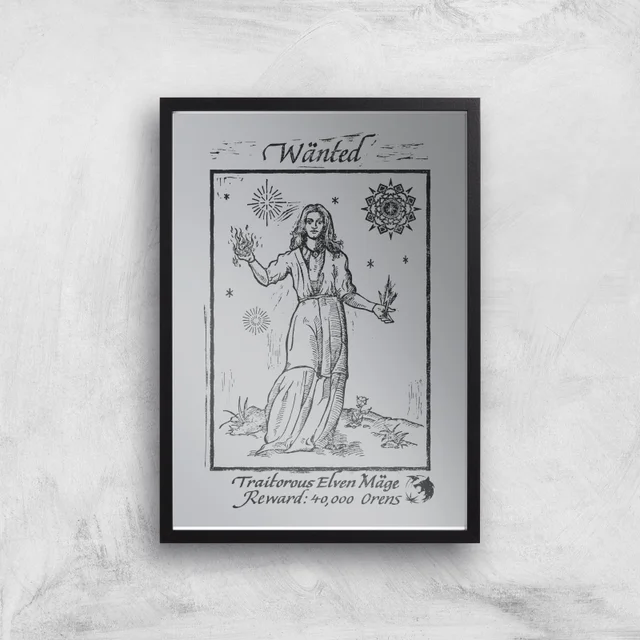 The Witcher The Mage Giclee Art Print