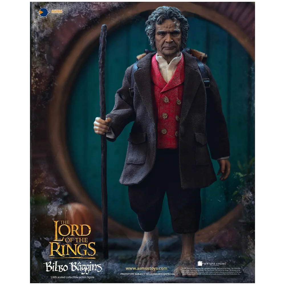 Asmus Toys Lord Of The Rings 1/6 Scale Figure - Bilbo Baggins (Old) Image 1