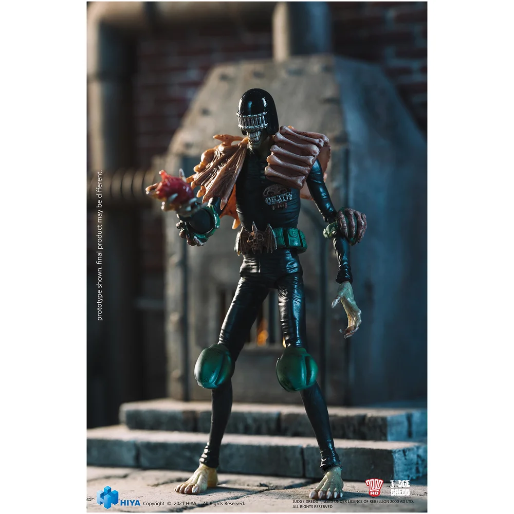 HIYA Toys Judge Dredd Exquisite Mini 1/18 Scale Figure - Judge Death Image 1