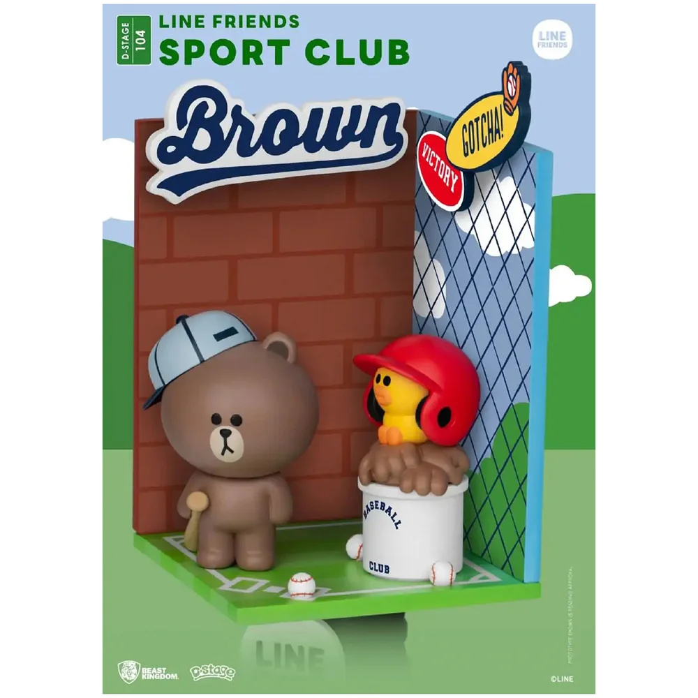 Beast Kingdom Line Friends D-Stage Diorama - Sport Club Image 1
