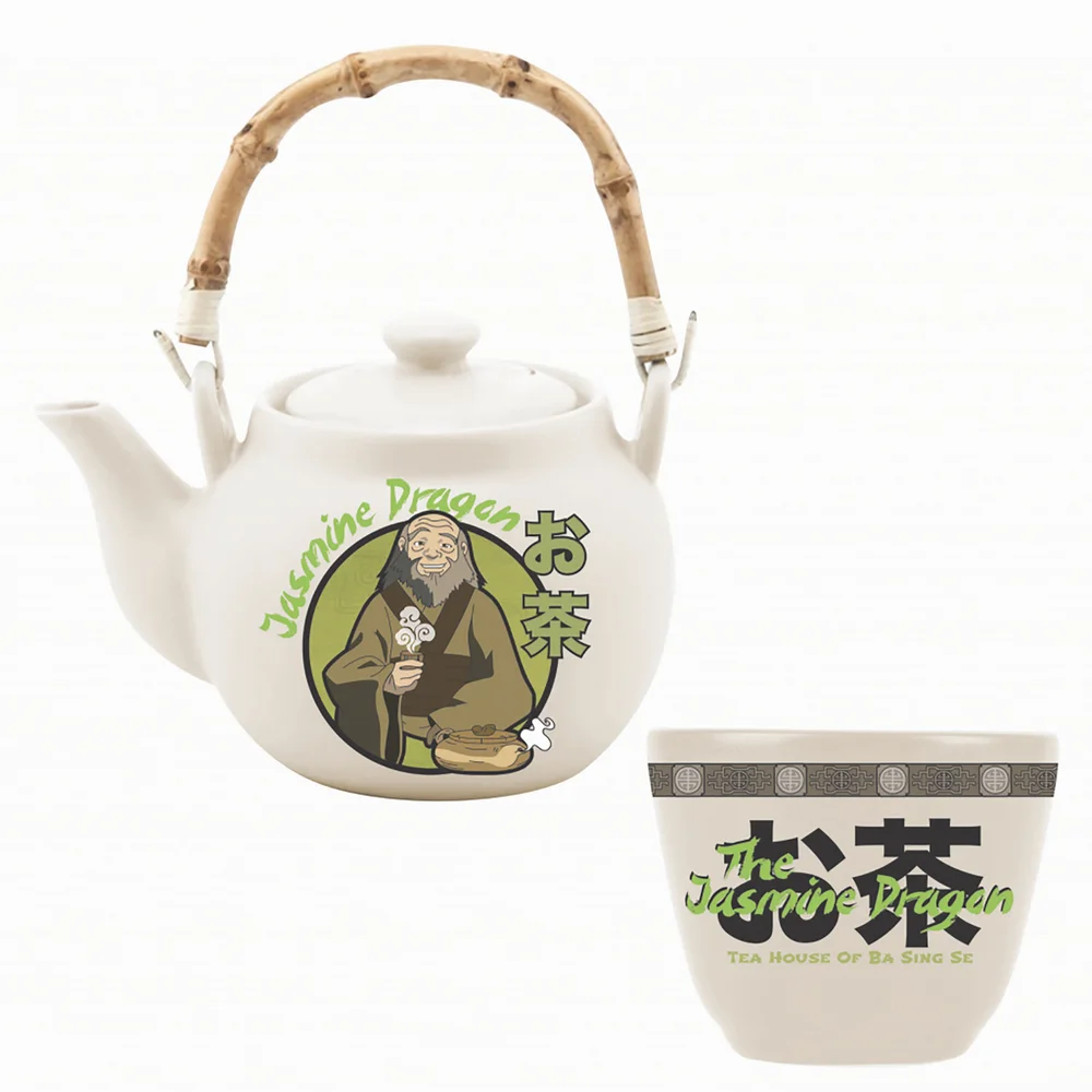 Avatar: The Last Airbender Jasmine Dragon Tea Set Image 1