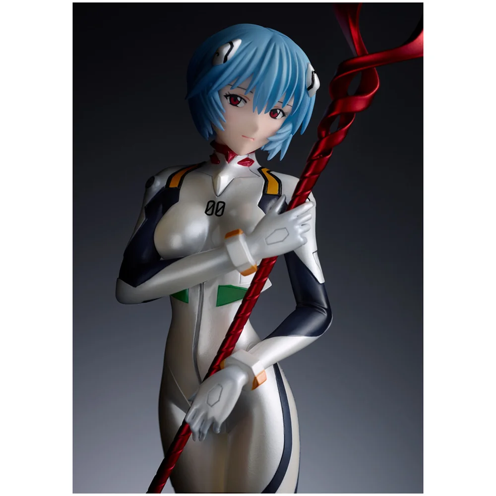 Wave Evangelion 1/7 Scale Figure - Rei Ayanami (Plugsuit Style) (Pearl Version) Image 1