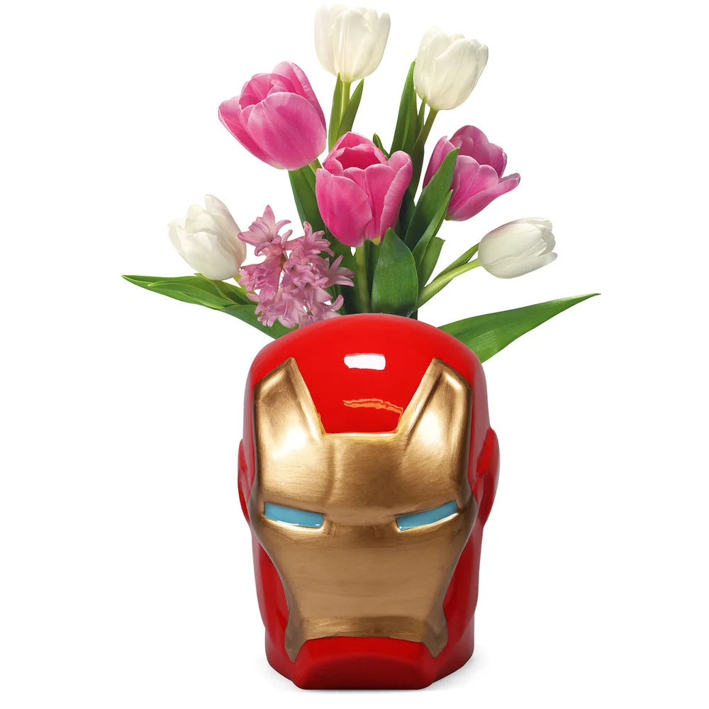 Iron Man (Marvel) Shaped Wall Vase Image 1