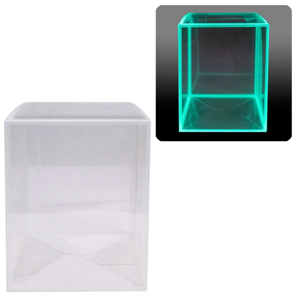 3 3/4" Vinyl Collectible Collapsible Protector Box 10-pack (Glow-In-The-Dark) Image 1