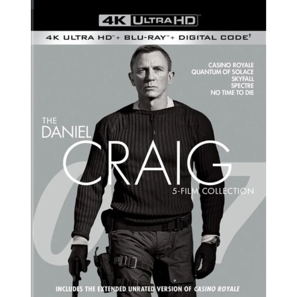 The Daniel Craig 5-Film Collection - 4K Ultra HD (Includes Blu-ray) Image 1