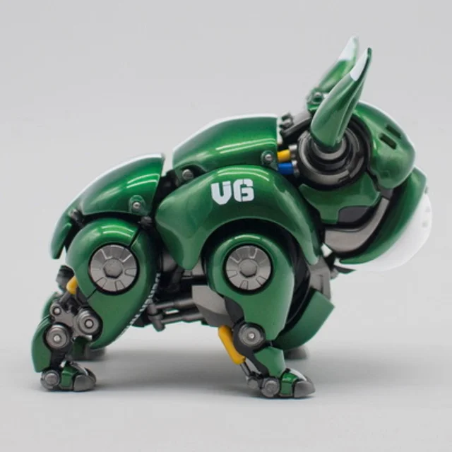 Mecha-Bulldog Action Figure (Green)