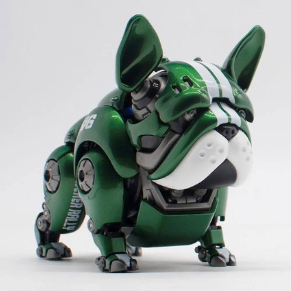 Mecha-Bulldog Action Figure (Green) Image 1