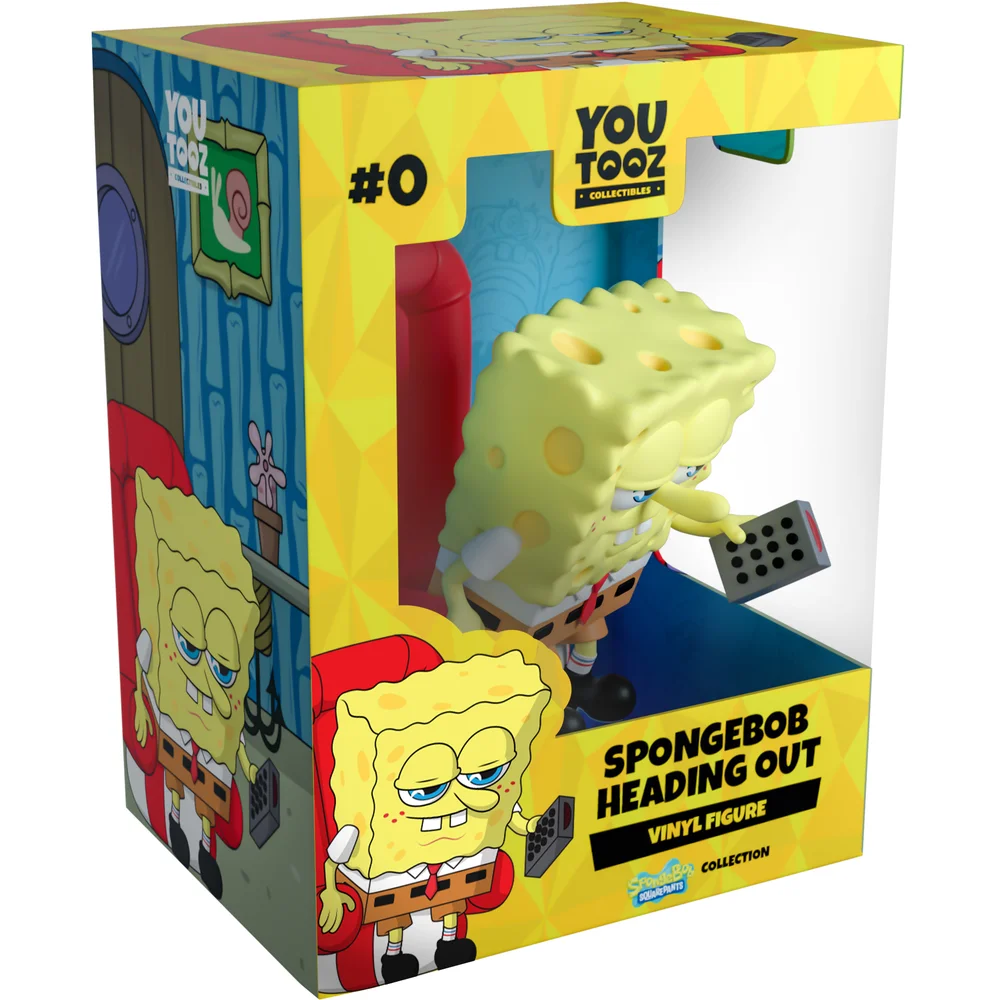 Youtooz Spongebob Squarepants 5" Vinyl Collectible Figure - Spongebob Heading Out Image 1