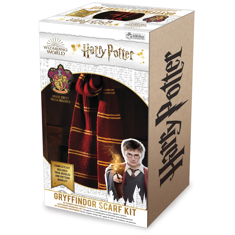 Eaglemoss Gryffindor House Scarf Knit Kit Image 1