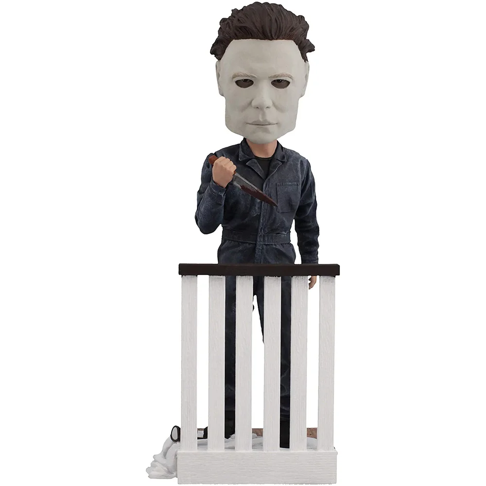 Royal Bobbles Halloween Michael Myers Bobblehead Figure Image 1