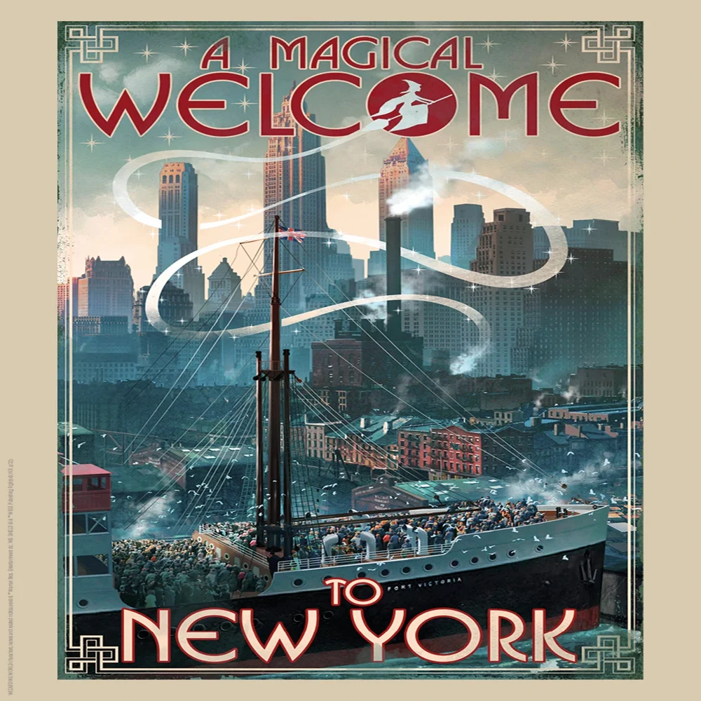 Fanattik Fantastic Beasts Limited Edition Wall Art Image 1