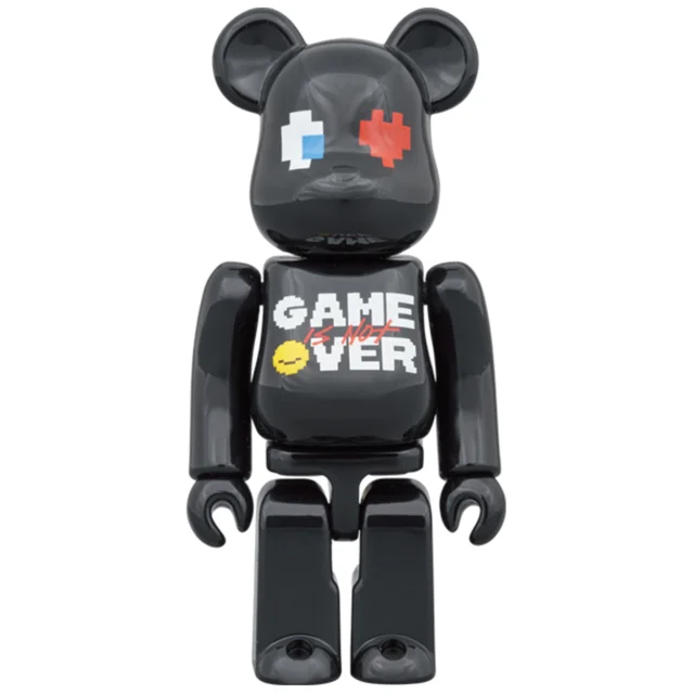 Medicom Pac-Man X Grafflex X 9090 X Ship&Crew 100% & 400% Be@rbrick 2-Pack