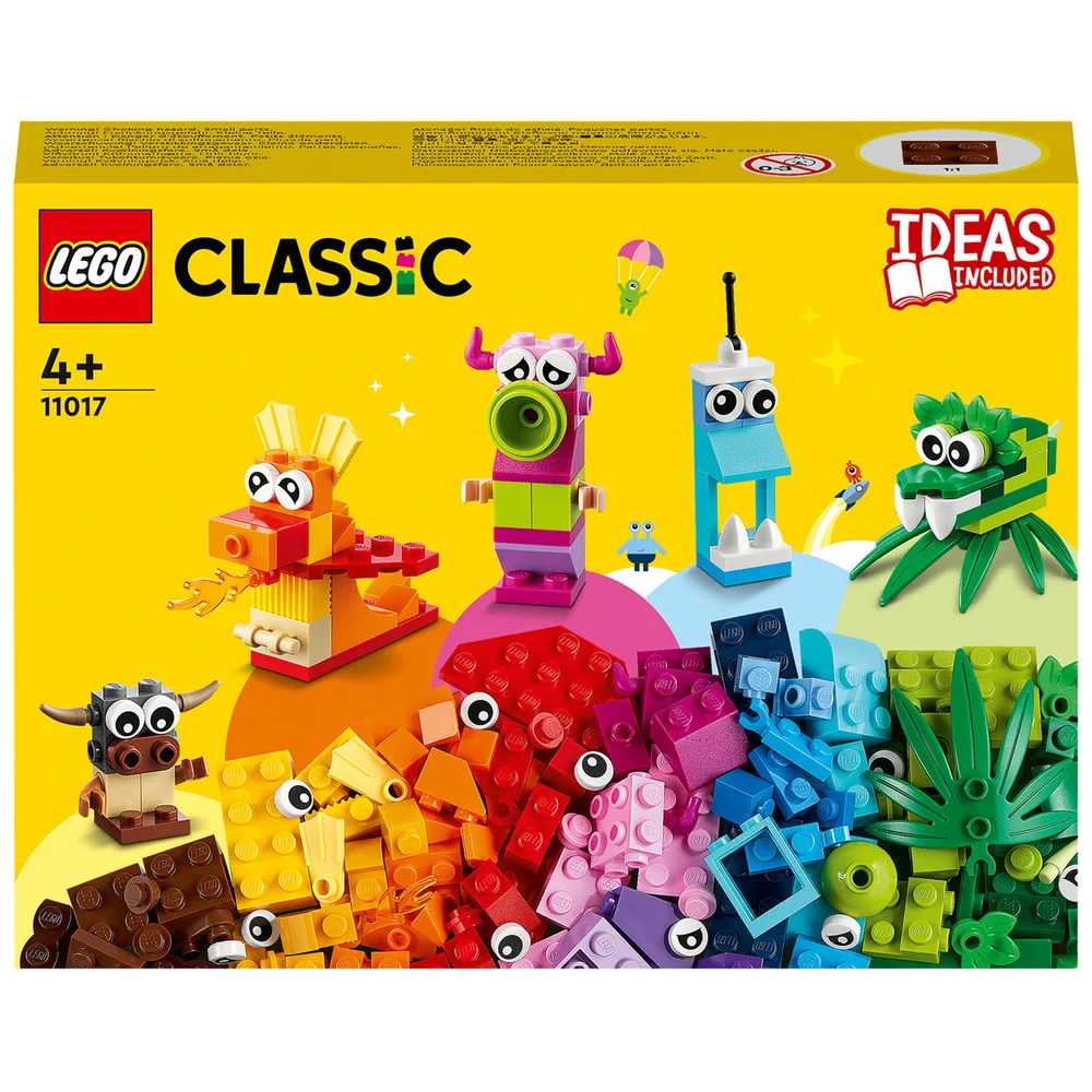 LEGO Classic: Creative Monsters 5 Mini Build Bricks Set (11017) Image 1