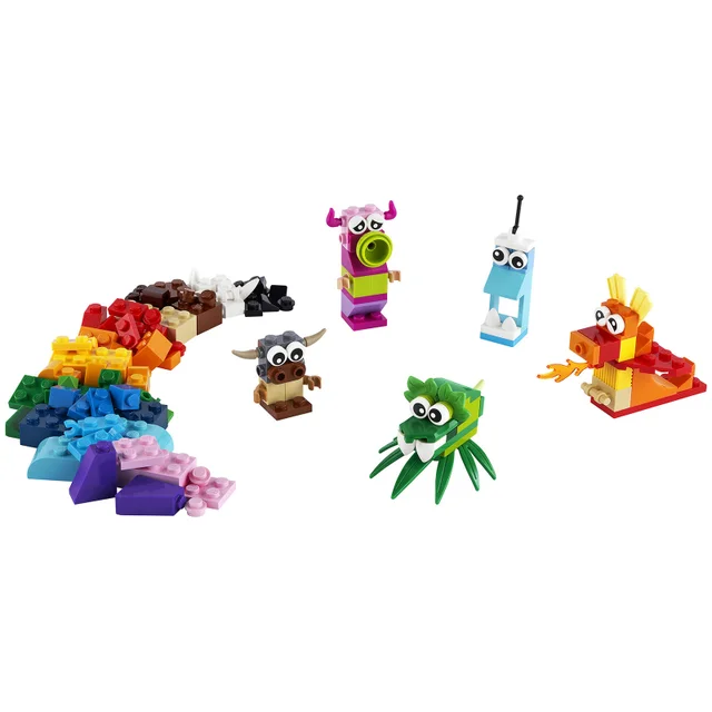 LEGO Classic: Creative Monsters 5 Mini Build Bricks Set (11017)