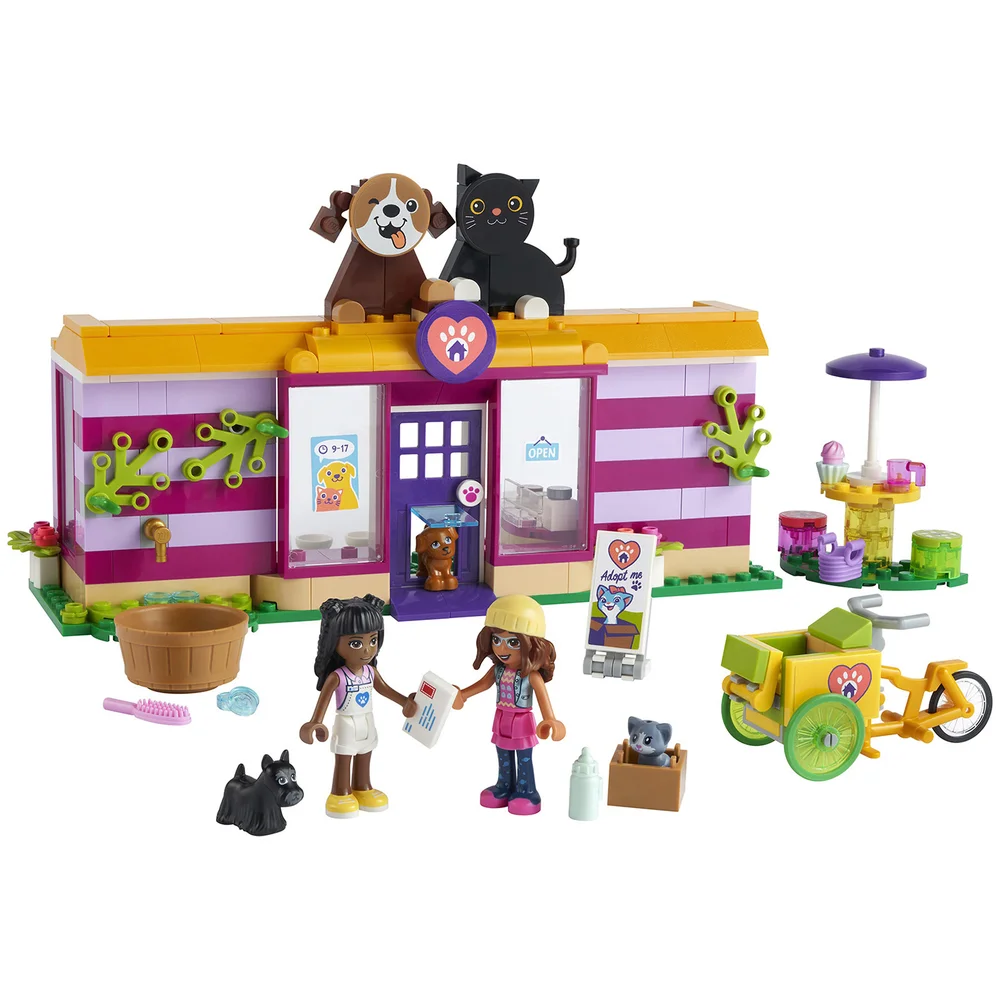 LEGO Friends: Pet Adoption Café Animal Rescue Set (41699) Image 1