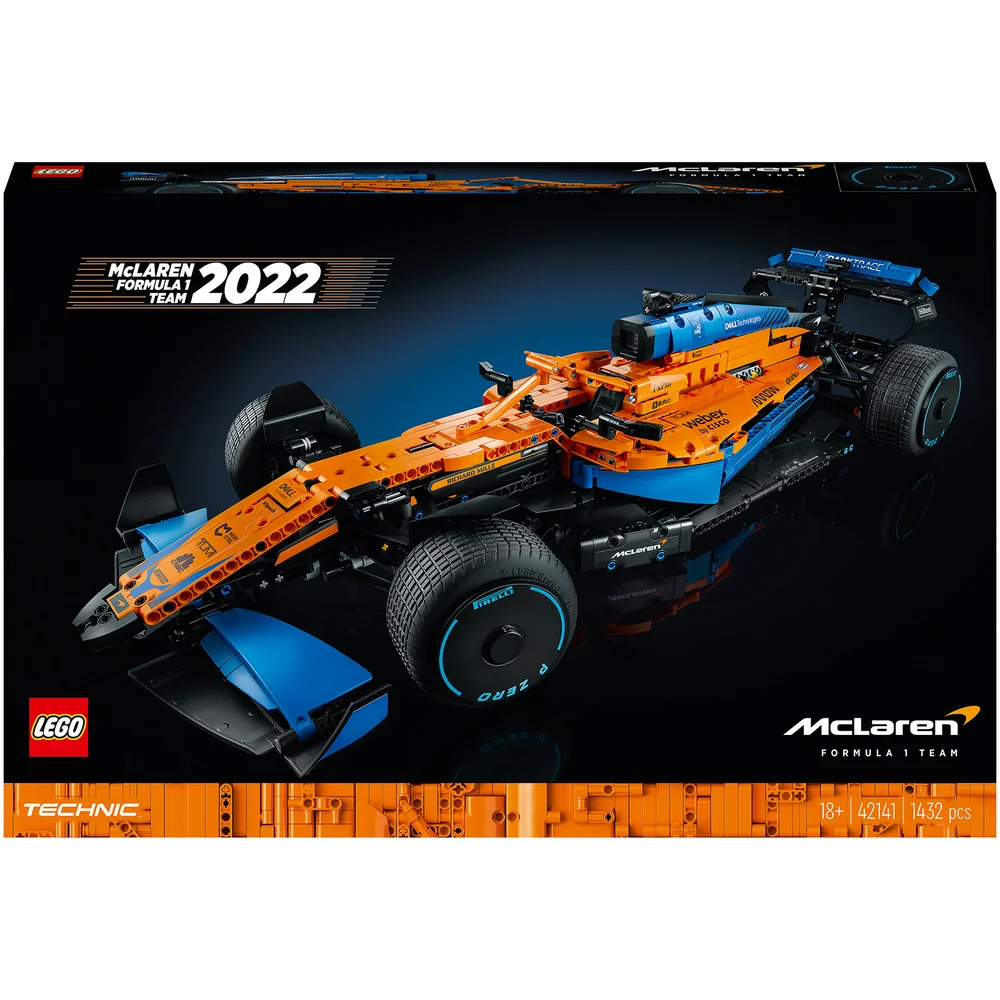 LEGO Technic: McLaren Formula 1 2022 Race Car Model Set (42141) Image 1