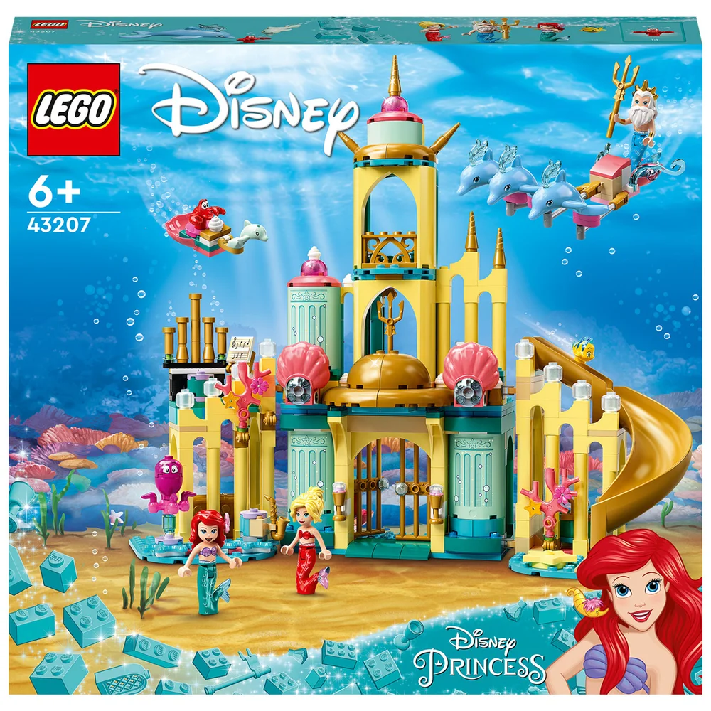 LEGO Disney Princess Ariel’s Underwater Palace Toy (43207) Image 1