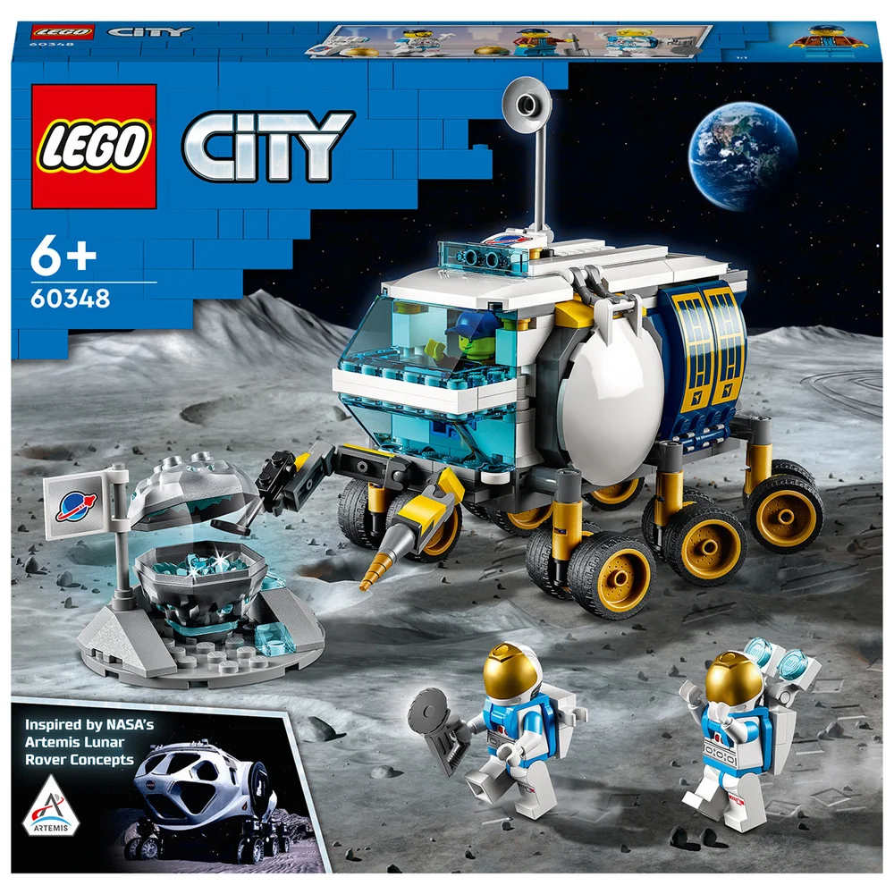 LEGO City Space Port Lunar Roving Vehicle Toy (60348) Image 1