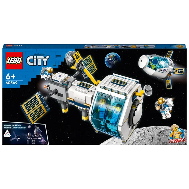 LEGO City Space Port Lunar Space Station Toy (60349)