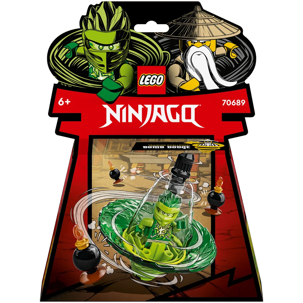 LEGO NINJAGO: Lloyd’s Spinjitzu Ninja Training Spin Toy (70689) Image 1