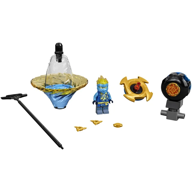LEGO NINJAGO: Jay’s Spinjitzu Ninja Training Spin Toy (70690)