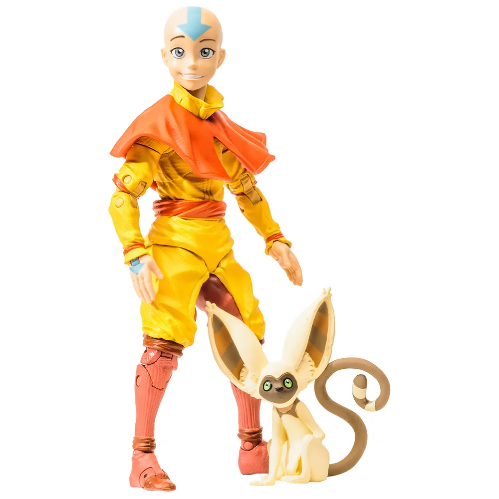 McFarlane Avatar: The Last Airbender 7" Action Figure - Aang & Momo Image 1