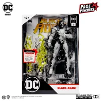 McFarlane Gold Label DC Multiverse 7" Action Figure with Comic - Black Adam (Line Art Variant) - undefined undefined