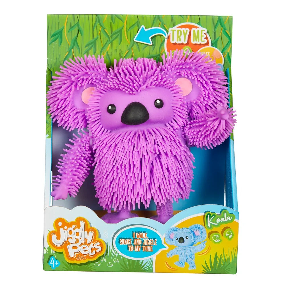 Jiggly Pets Koala - Purple Image 1