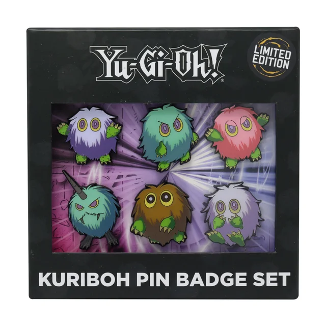 Fanattik Yu-Gi-Oh! Kuriboh Brothers Limited Edition Set of 6 Pins