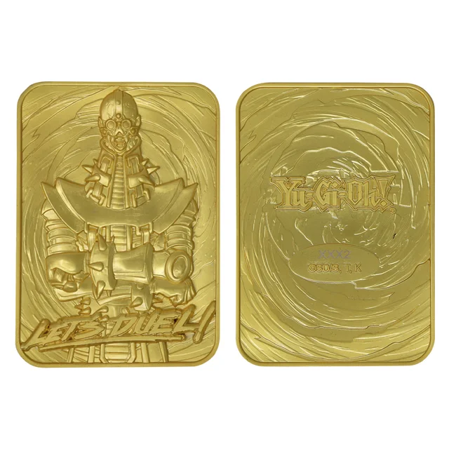 Fanattik Yu-Gi-Oh! 24K Gold Plated Jinzo Ingot