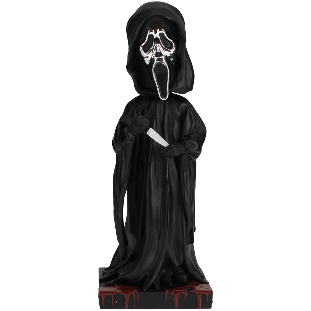 Royal Bobbles Ghostface Silver Mask Bobblehead Figure Zavvi Exclusive Image 1
