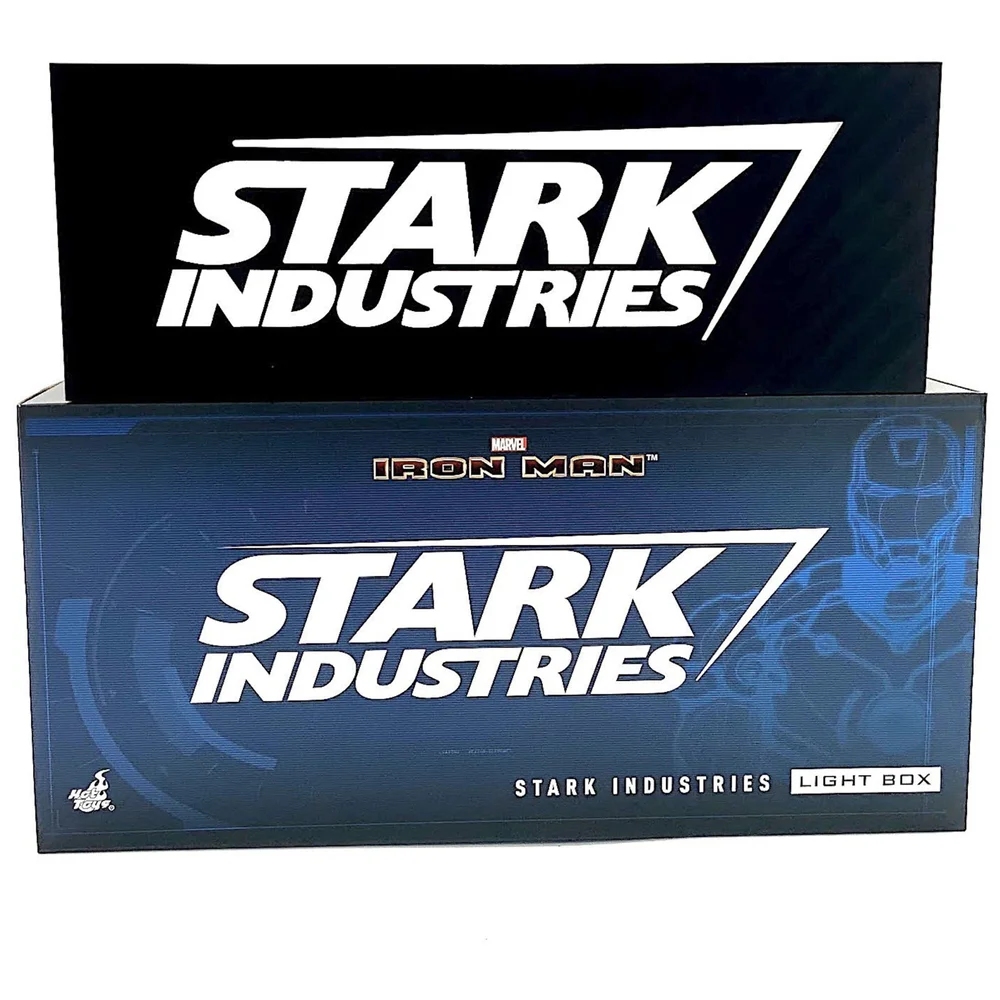 Hot Toys Stark Industries Logo Lightbox Image 1