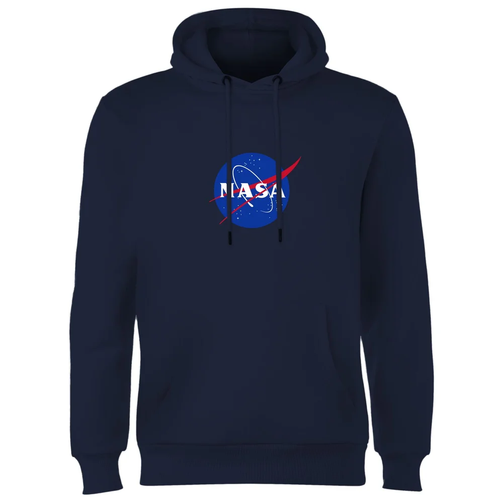 NASA Logo Insignia Hoodie - Navy - S Image 1