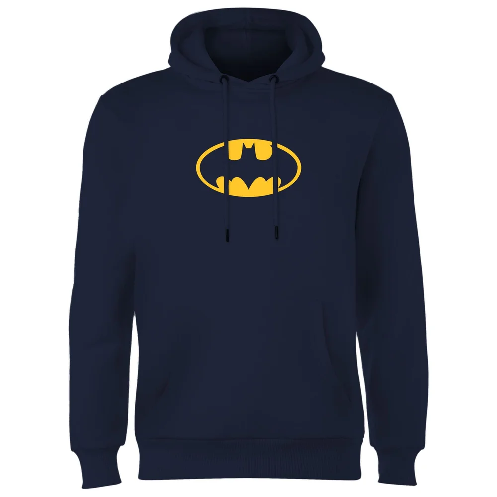 Justice League Batman Logo Hoodie - Navy - S Image 1