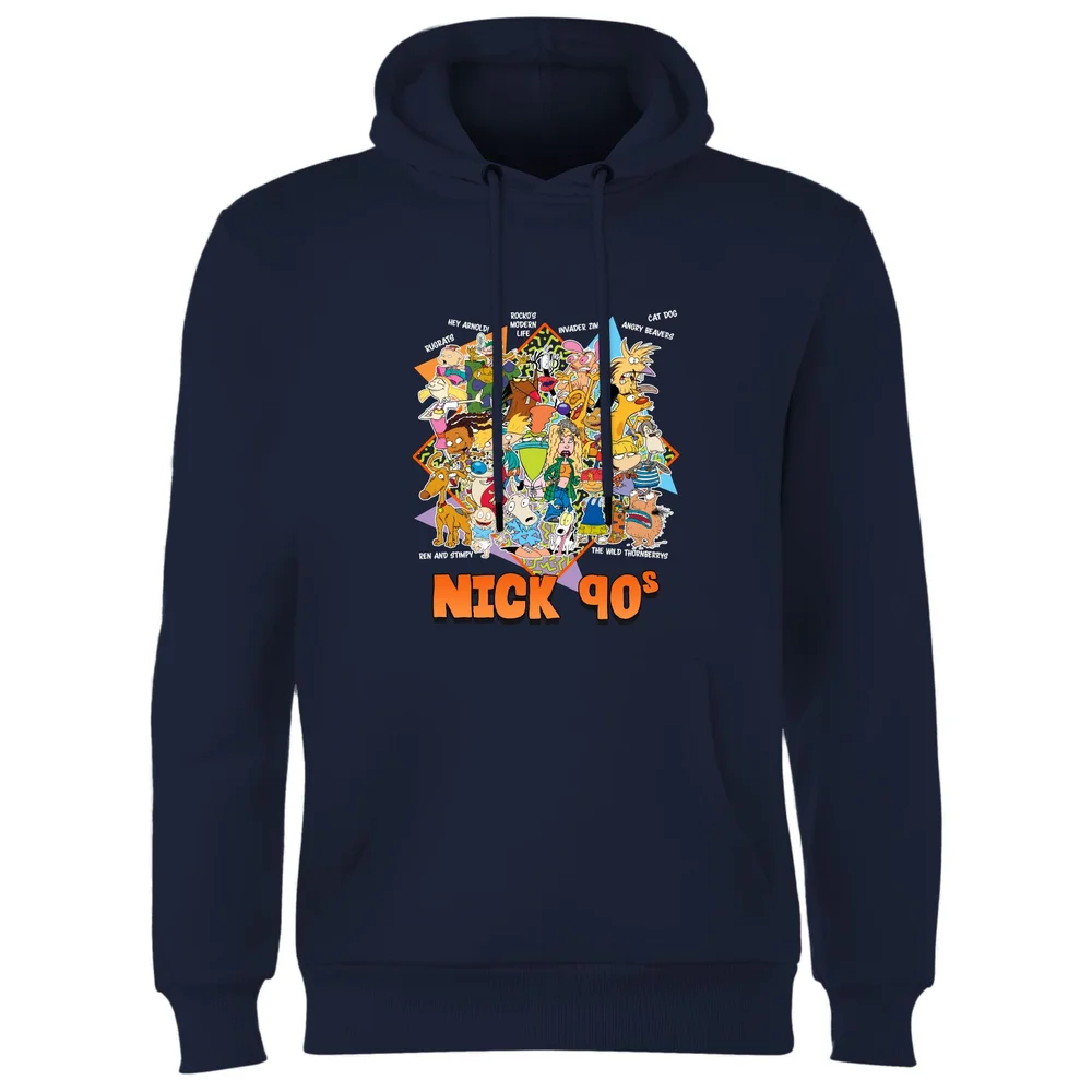 Nickelodeon Nostalgia For Nickleodeon Hoodie - Navy - S Image 1