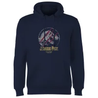 Jurassic Park Lost Control Hoodie - Navy