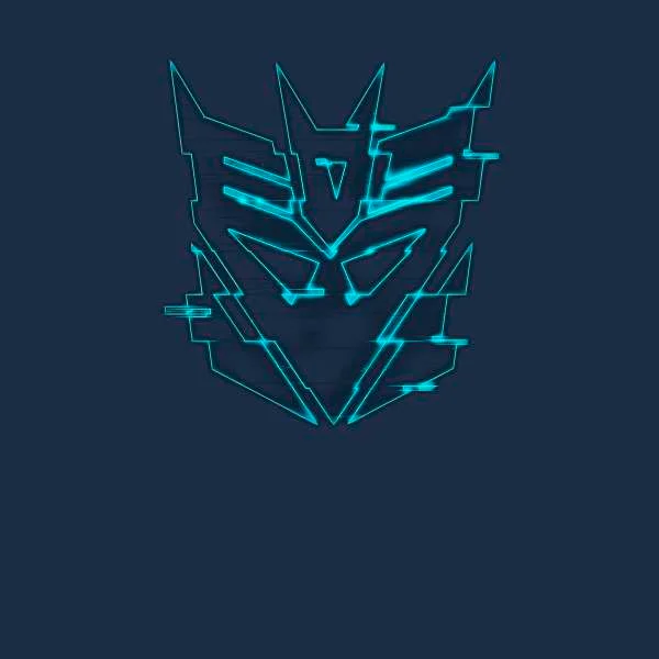 Transformers Decepticon Glitch Hoodie - Navy