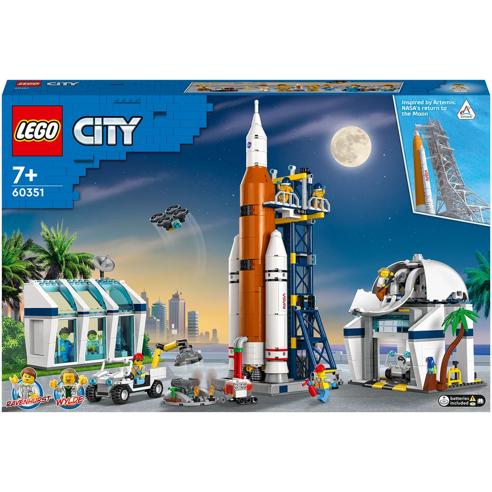LEGO City Space Rocket Launch Center Toy (60351) Image 1