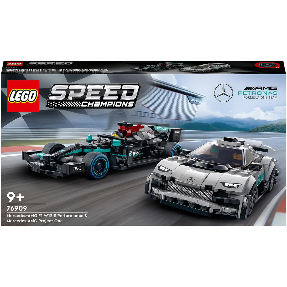 LEGO Speed Champions: Mercedes-AMG 2 Toy Car Models Set (76909) Image 1