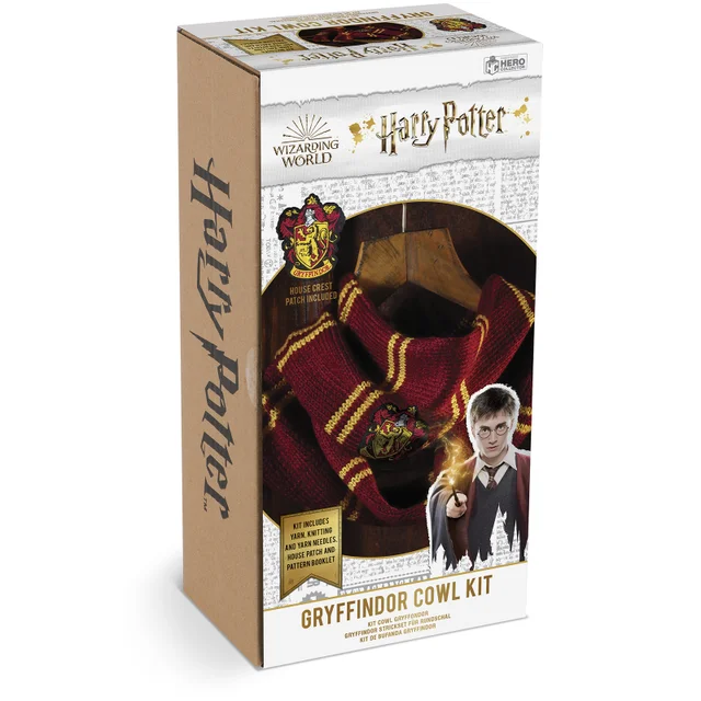 Harry Potter Gryffindor Cowl Knit Kit