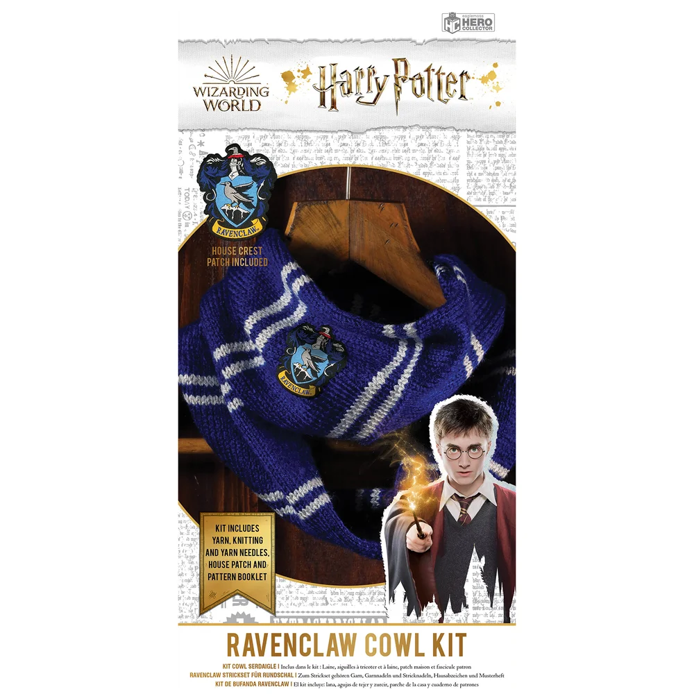 Harry Potter Ravenclaw Cowl Knit Kit Image 1