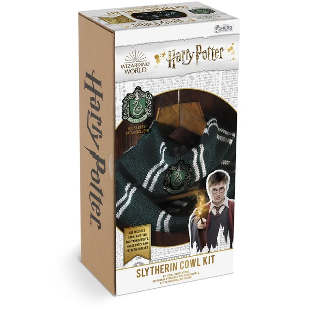 Harry Potter Slytherin Cowl Knit Kit