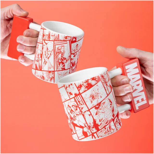 Marvel Logo Shaped Mug