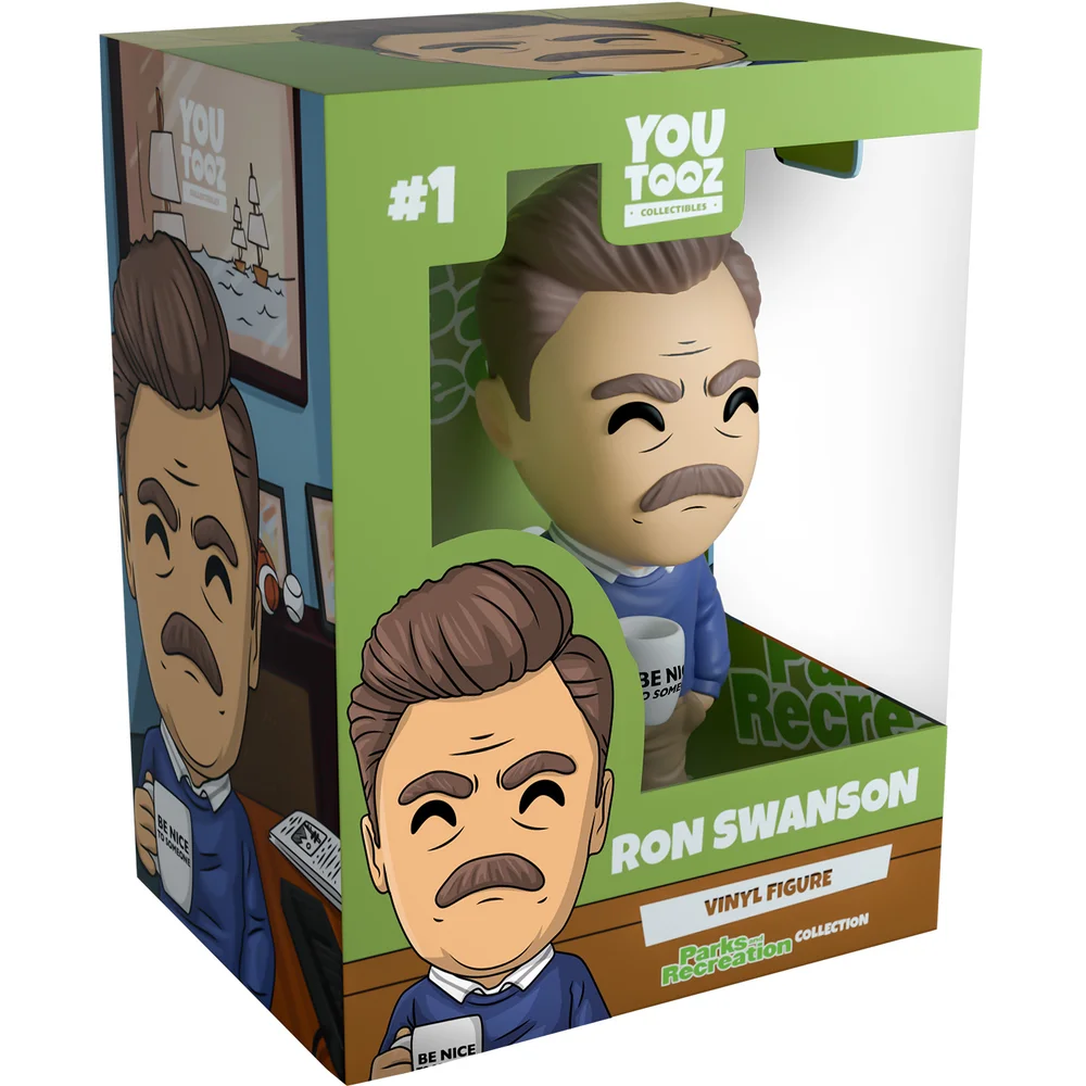 Youtooz Parks & Recreation 5" Vinyl Collectible Figure - Ron Swanson Image 1
