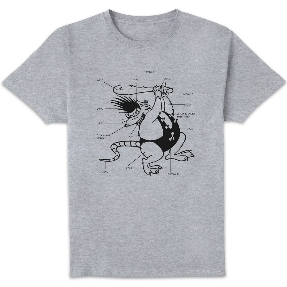 Battletoads Classic Year of the Rat Unisex T-Shirt - Grey - S Image 1