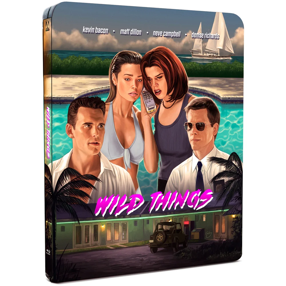 Wild Things - Limited Edition 4K Ultra HD Steelbook (Includes Blu-ray) Image 1