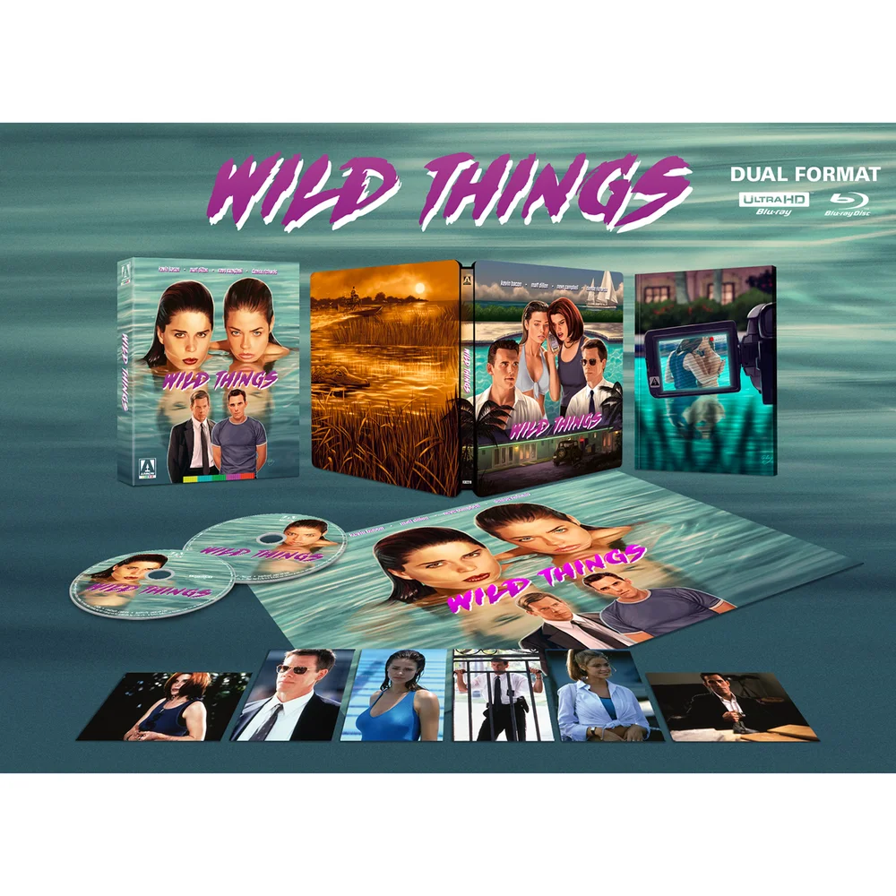 Wild Things - Limited Edition Deluxe 4K Ultra HD Steelbook (Includes Blu-ray) Image 1